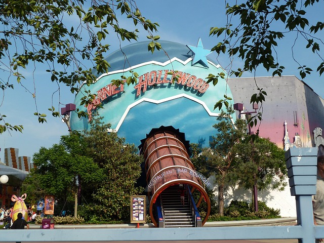 A photo of Planet Hollywood.