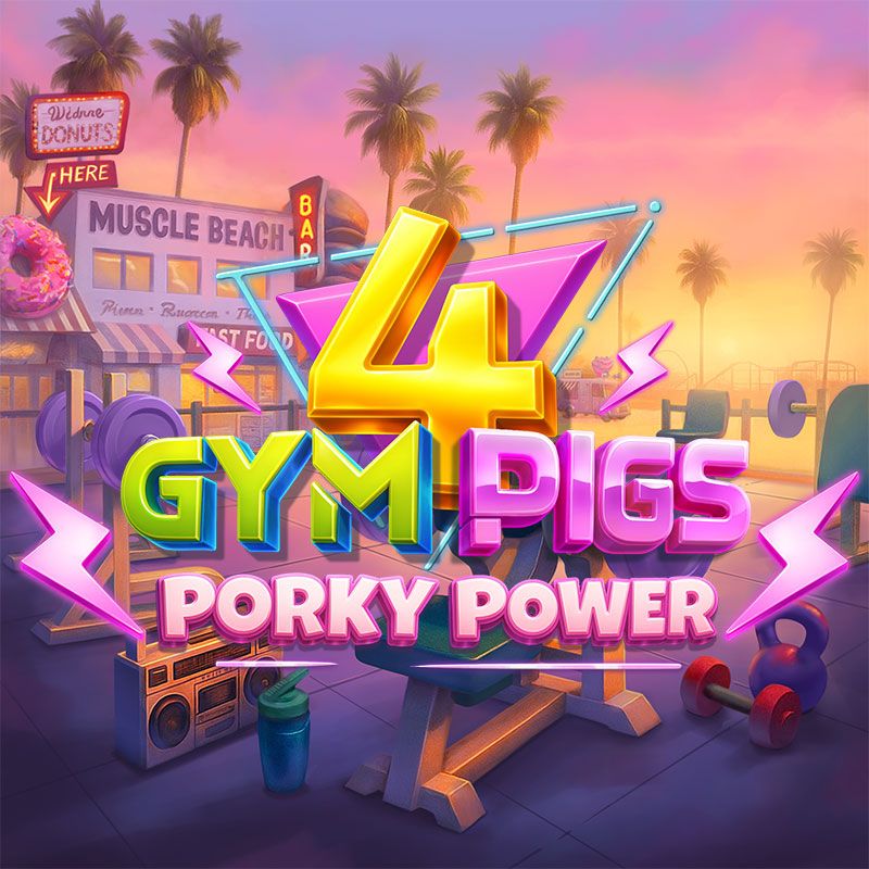 4 Gym Pigs - Porky Power